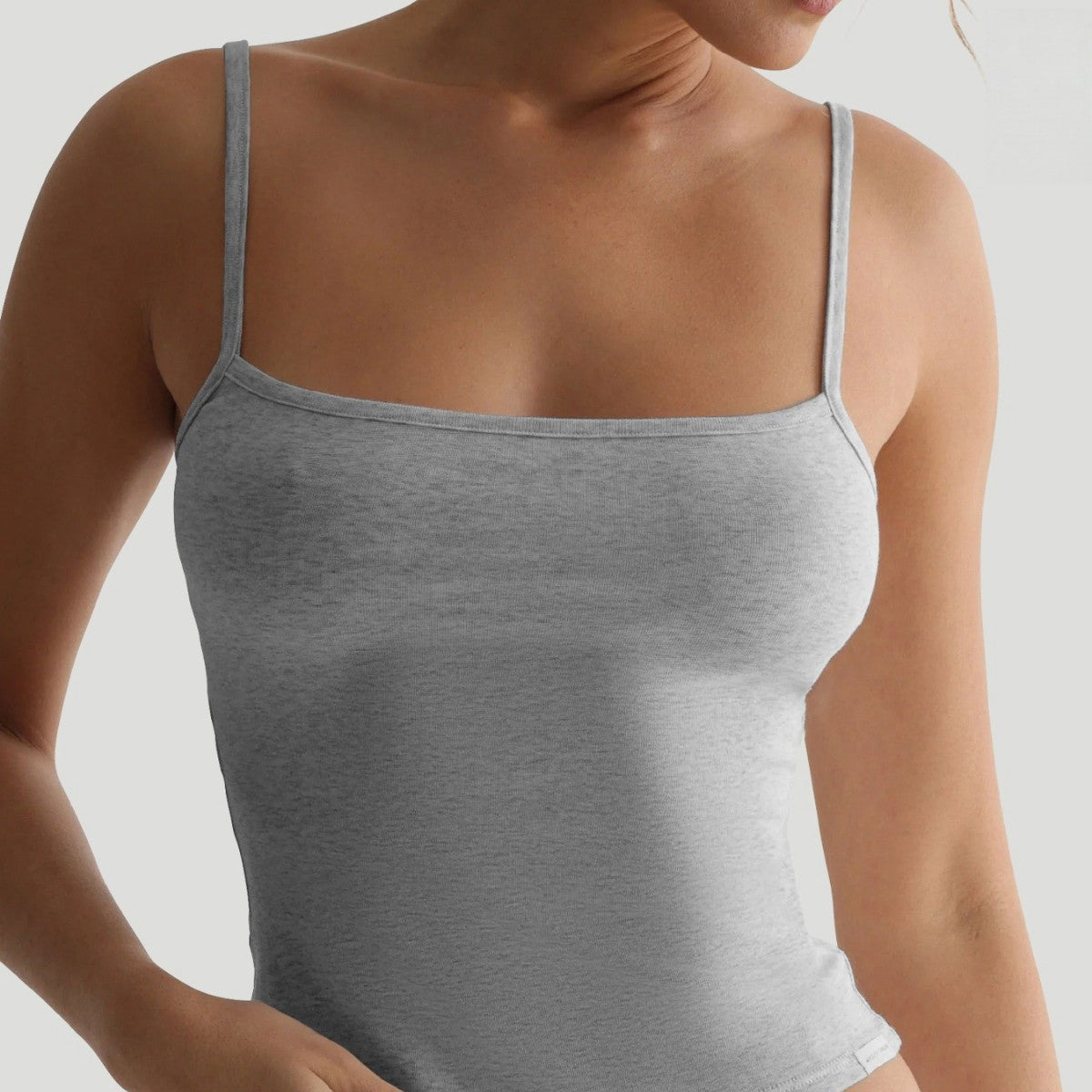 Women's Casual Midriff-baring Tank Top And Wide-leg Pants Set