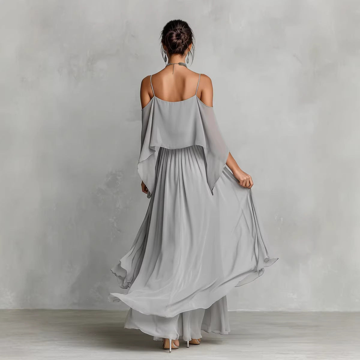 Strapless Backless Loose Elegant Long Dress