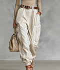 Niche Relaxed-fit Wide-leg Casual Trousers For Women