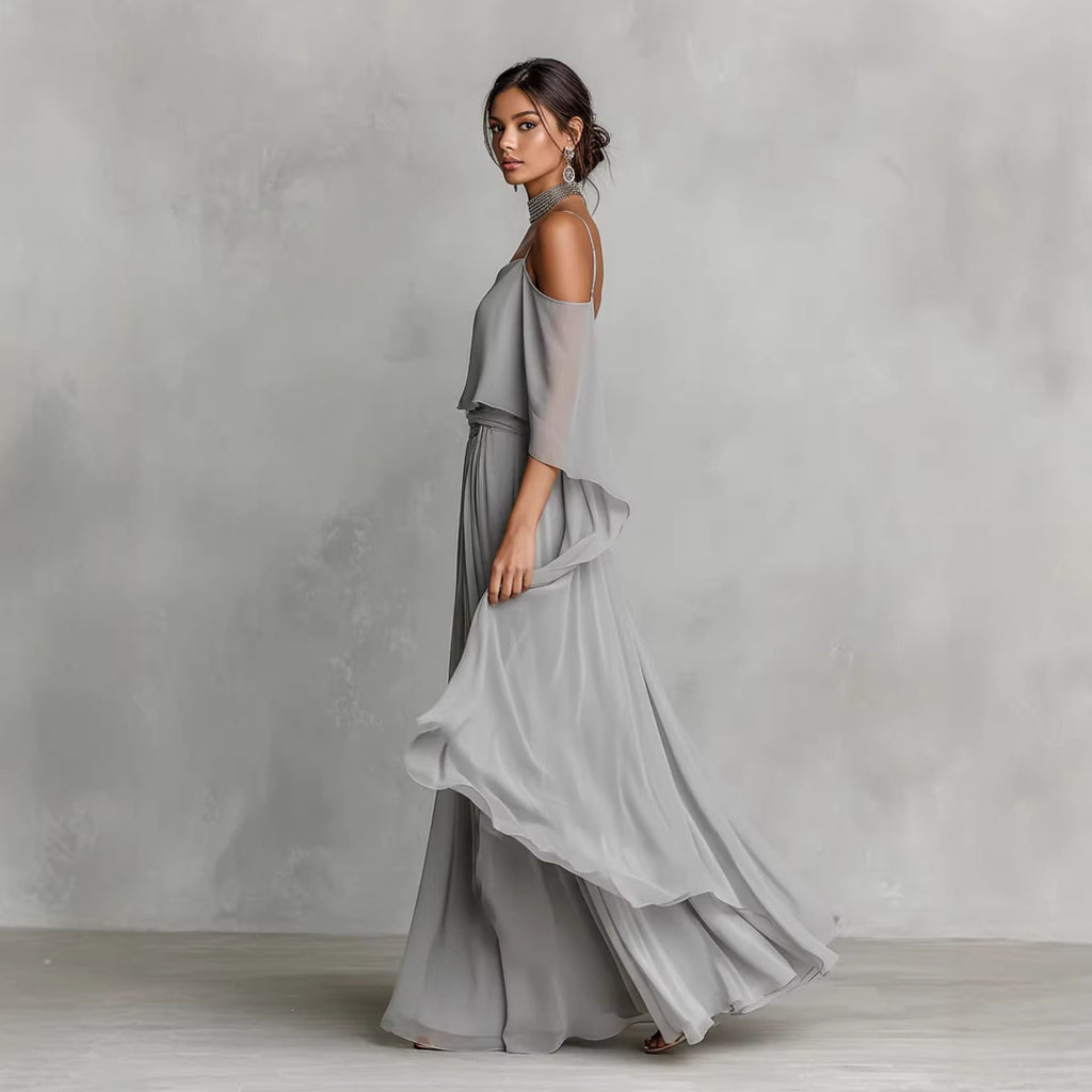 Strapless Backless Loose Elegant Long Dress